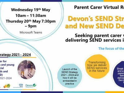 A flyer for the new Devon SEND strategy
