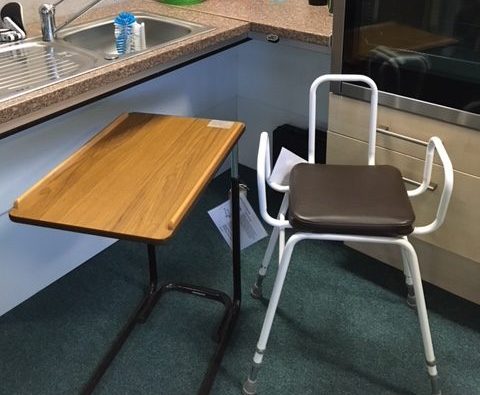 Perching stool and table