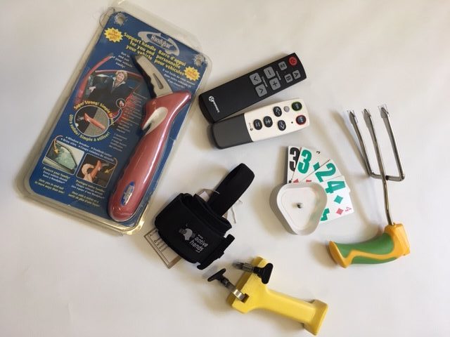 Gardening tools, handy bar, remote controls