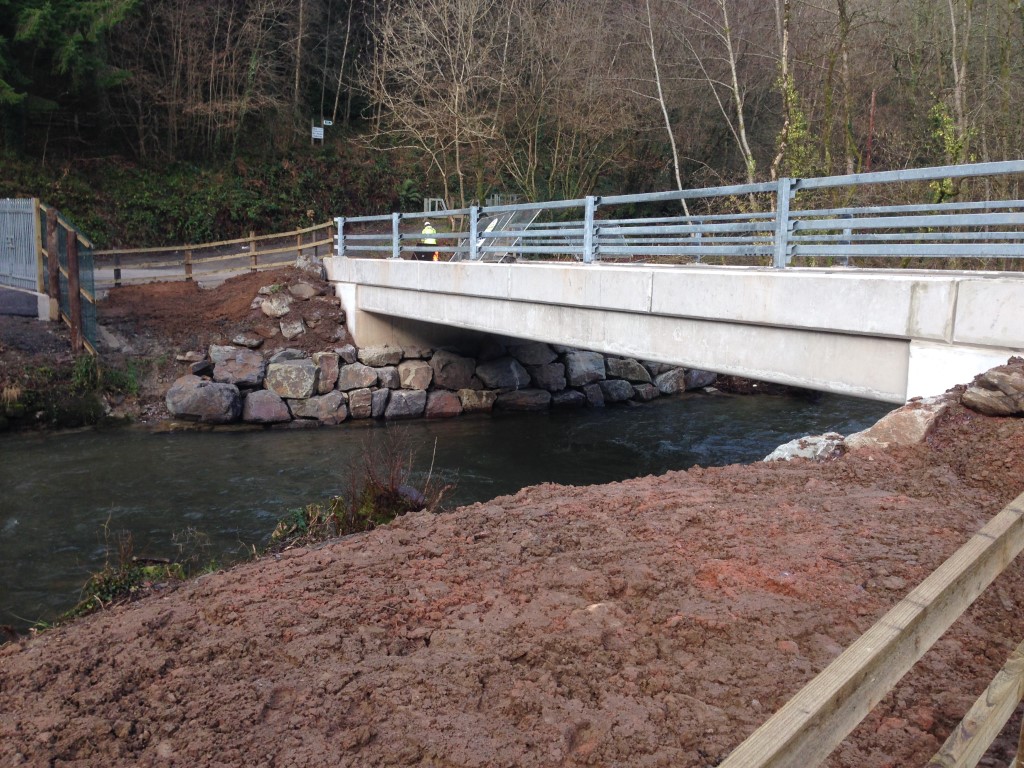 Image of the new Collard Bridge.