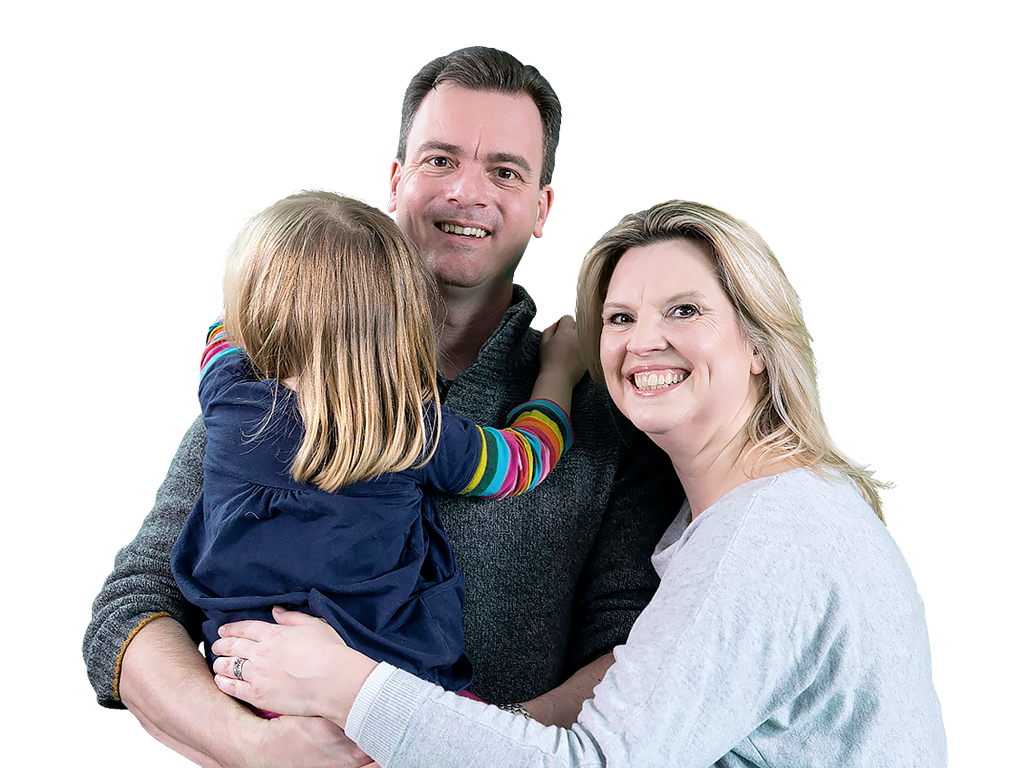 Family image – Kirsty & Dennis